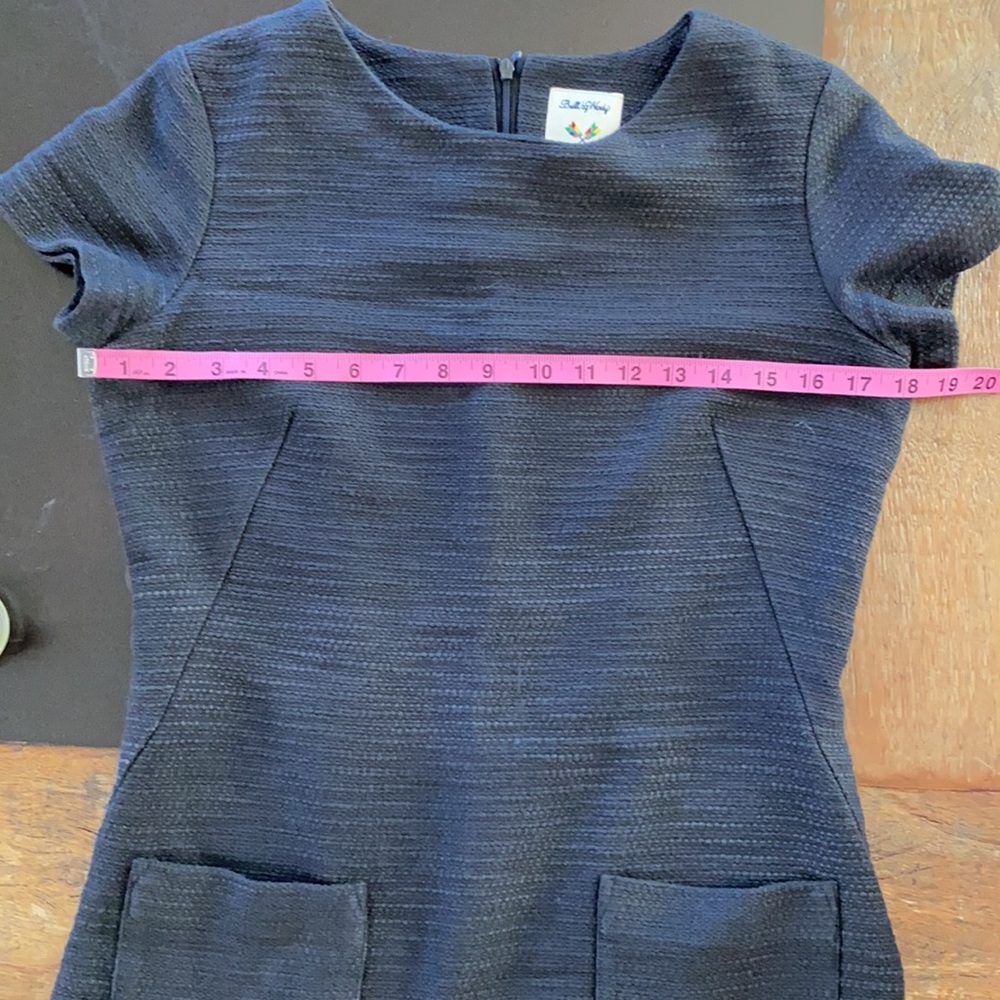 Built By Wendy Tweed Black Mini Dress - Picture 7 of 10